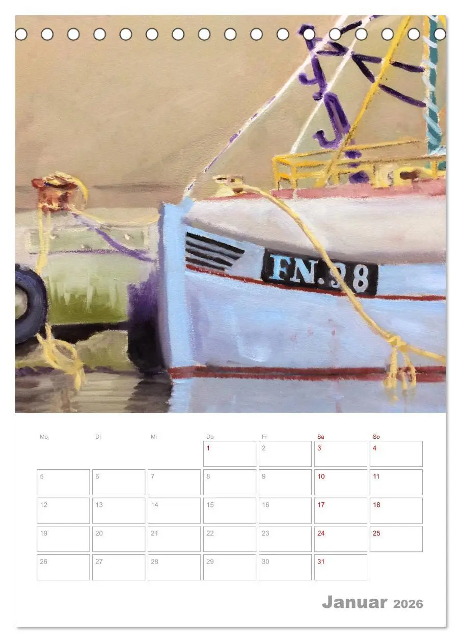 Bild: 9783516396621 | Malerisches Skagen (Tischkalender 2026 DIN A5 hoch), CALVENDO...