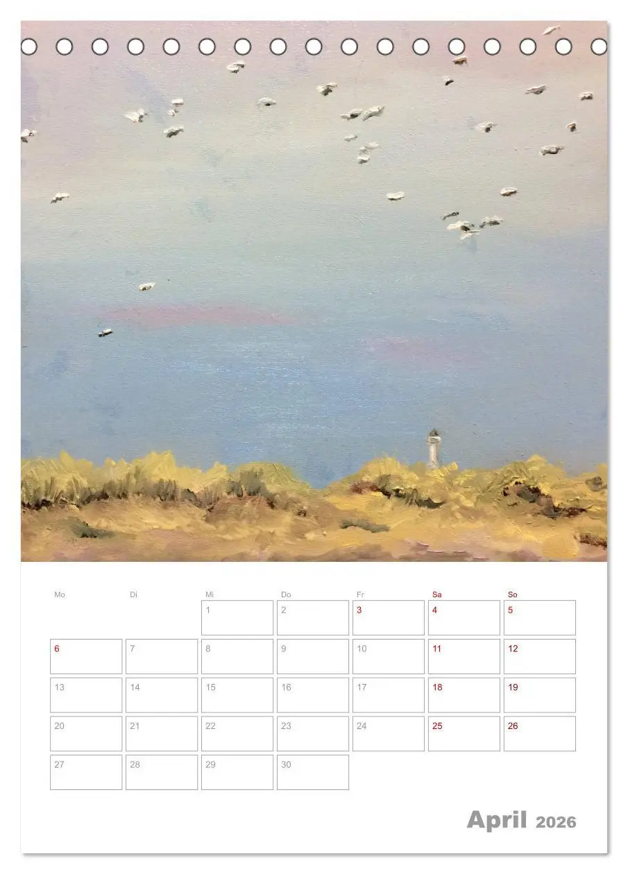 Bild: 9783516396621 | Malerisches Skagen (Tischkalender 2026 DIN A5 hoch), CALVENDO...