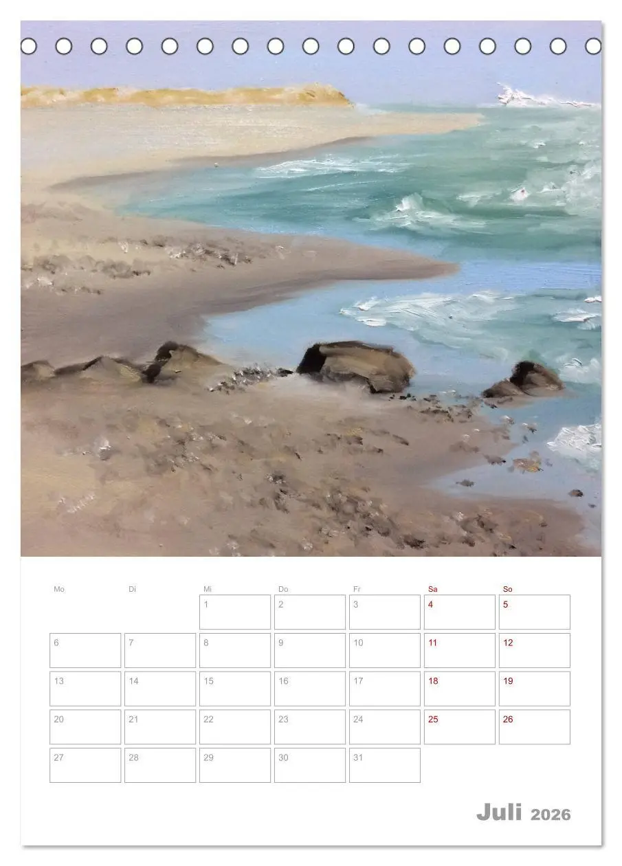 Bild: 9783516396621 | Malerisches Skagen (Tischkalender 2026 DIN A5 hoch), CALVENDO...