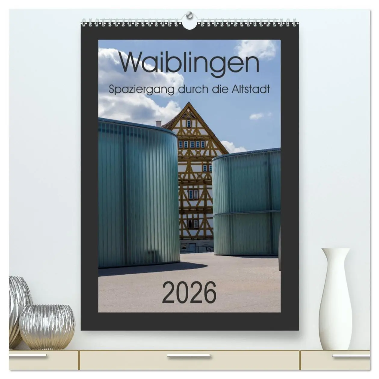 Cover: 9783516466621 | Waiblingen - Spaziergang durch die Altstadt (hochwertiger Premium...