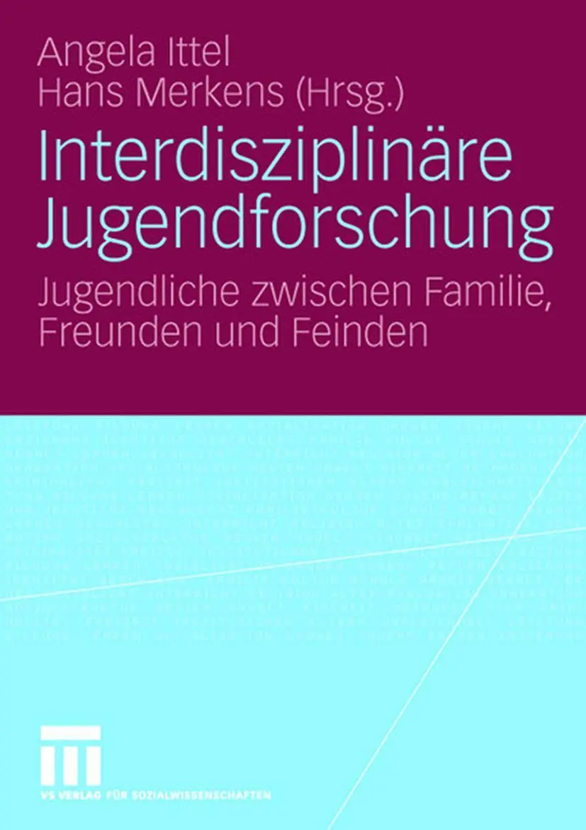 Cover: 9783531146621 | Interdisziplinäre Jugendforschung | Hans Merkens (u. a.) | Taschenbuch