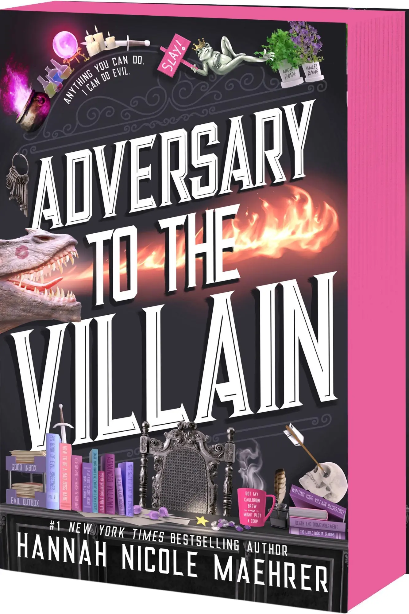 Cover: 9781682816721 | Adversary to the Villain | A Cozy Fantasy Romantic Comedy | Maehrer