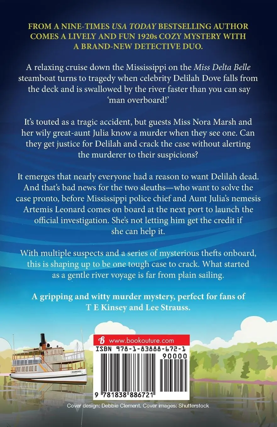 Rückseite: 9781838886721 | Murder on a Mississippi Steamboat | Leighann Dobbs | Taschenbuch