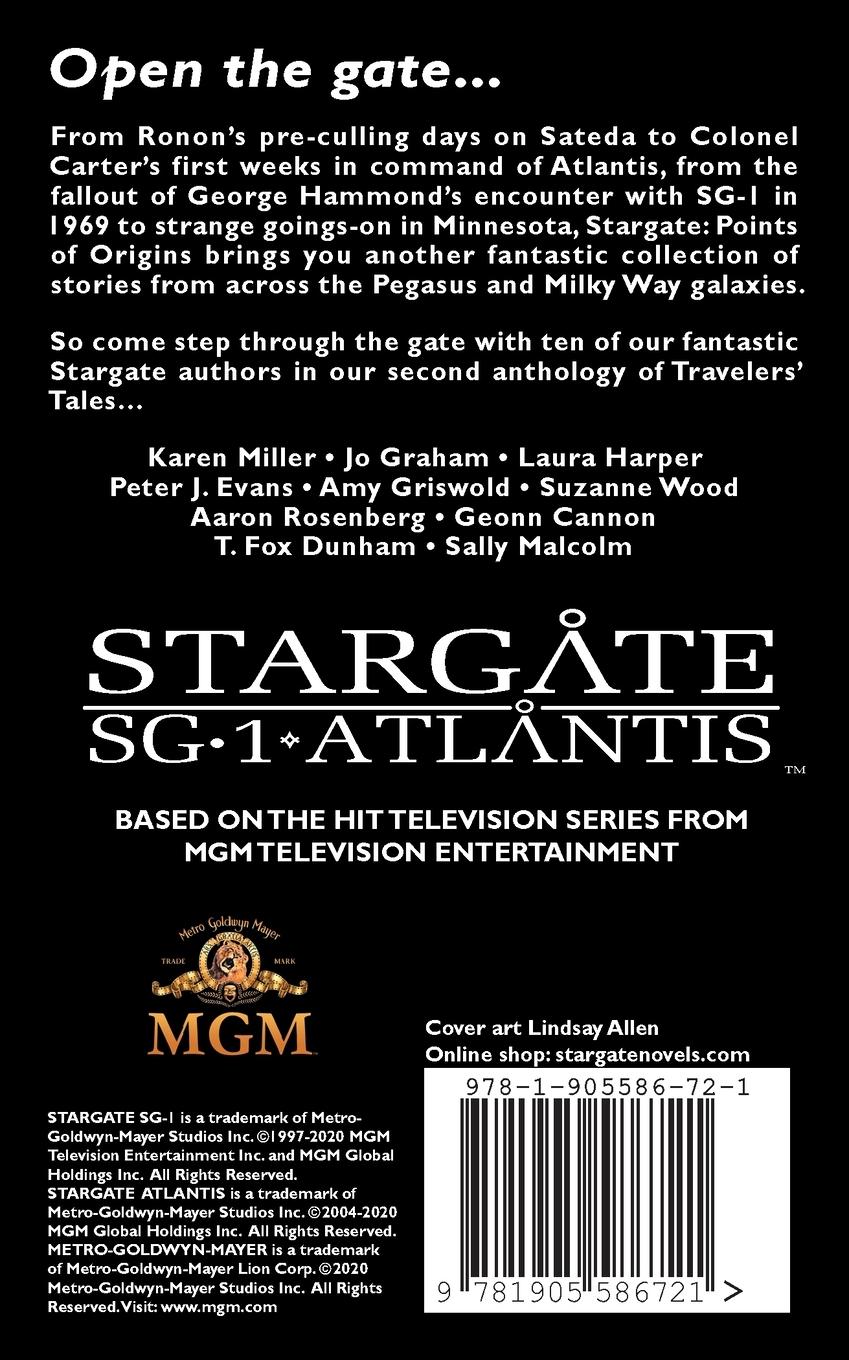 Rückseite: 9781905586721 | STARGATE SG-1 ATLANTIS Points of Origin | Sally Malcolm | Taschenbuch