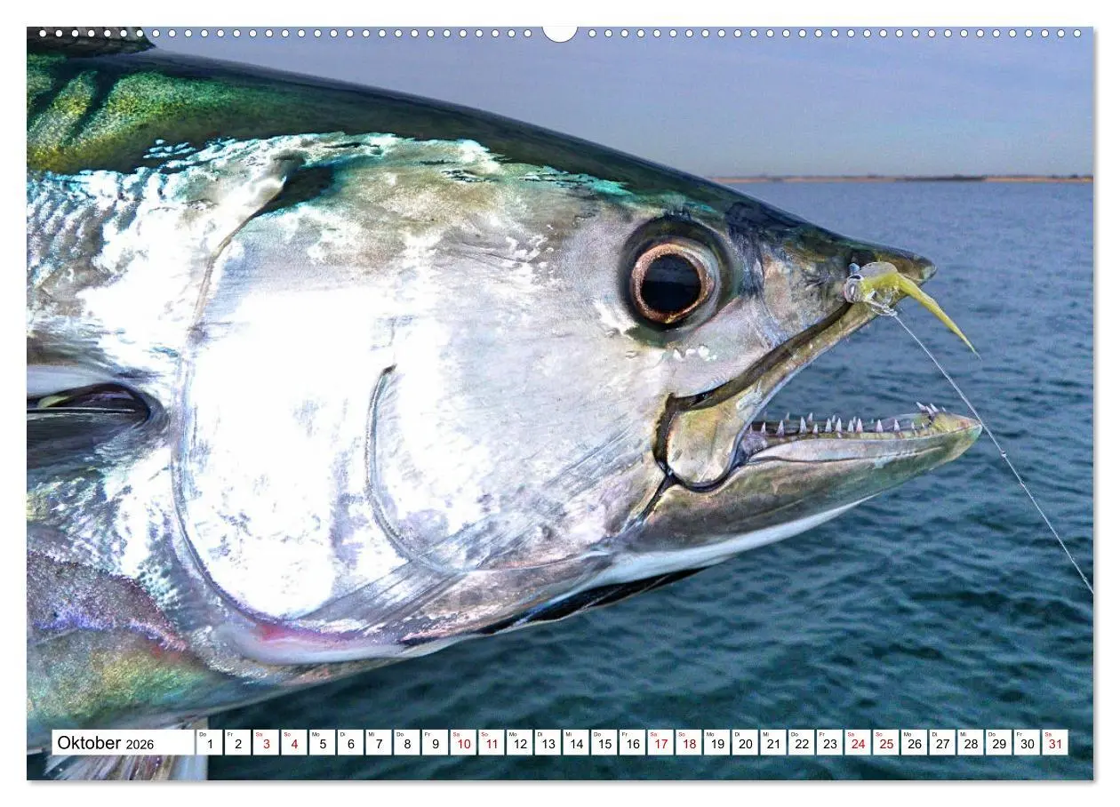 Bild: 9783457436721 | Anglerglück - den Fisch am Haken (Wandkalender 2026 DIN A2 quer),...