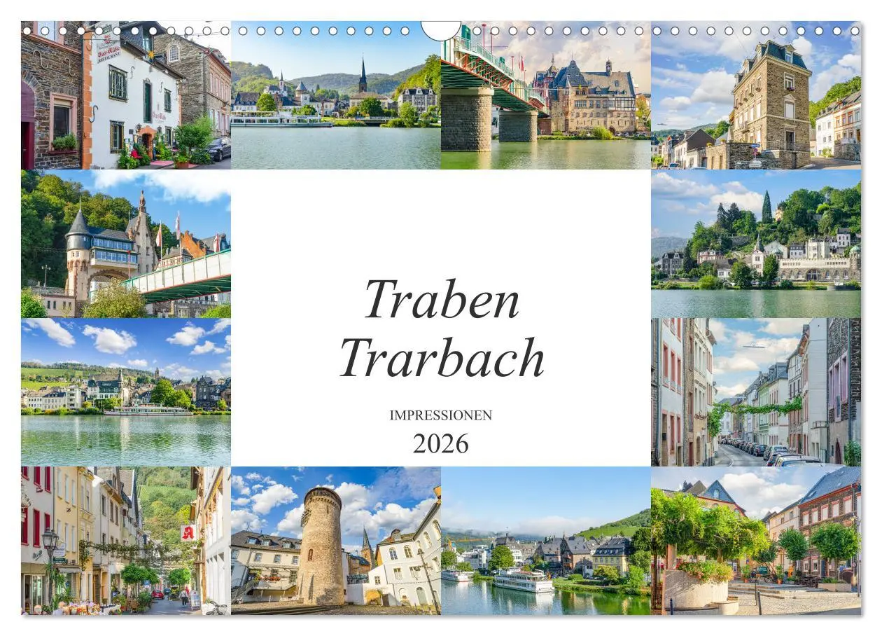 Cover: 9783457746721 | Traben Trarbach Impressionen (Wandkalender 2026 DIN A3 quer),...