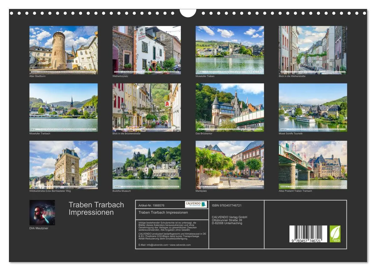 Bild: 9783457746721 | Traben Trarbach Impressionen (Wandkalender 2026 DIN A3 quer),...