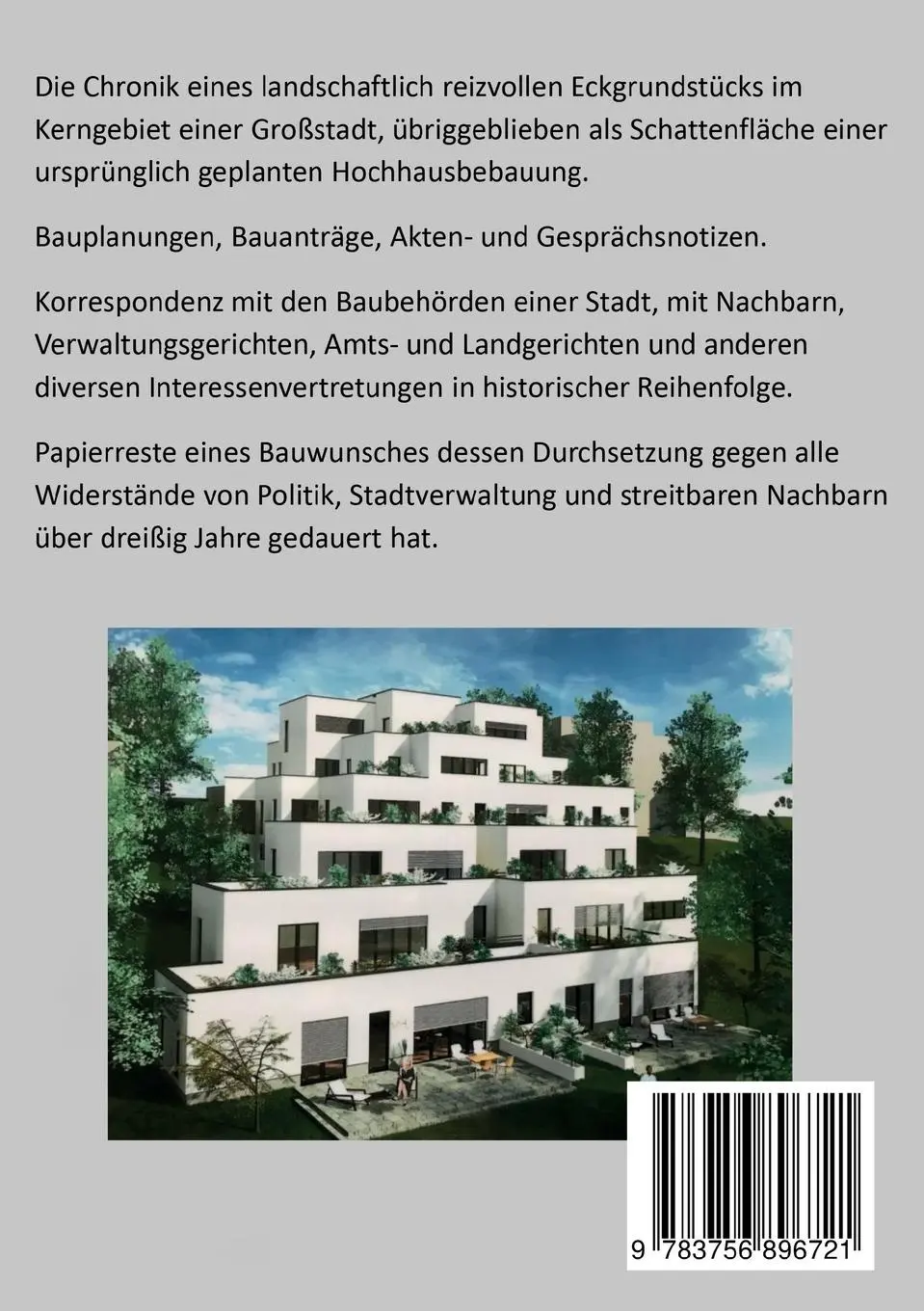 Rückseite: 9783756896721 | Der 30jährige Baukrieg | Protokoll eines genervten Bauherrn | Zernikow