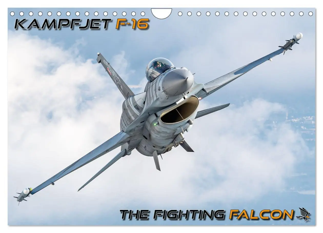 Cover: 9783457596821 | Kampfjet F-16 The Fighting Falcon (Wandkalender 2026 DIN A4 quer),...