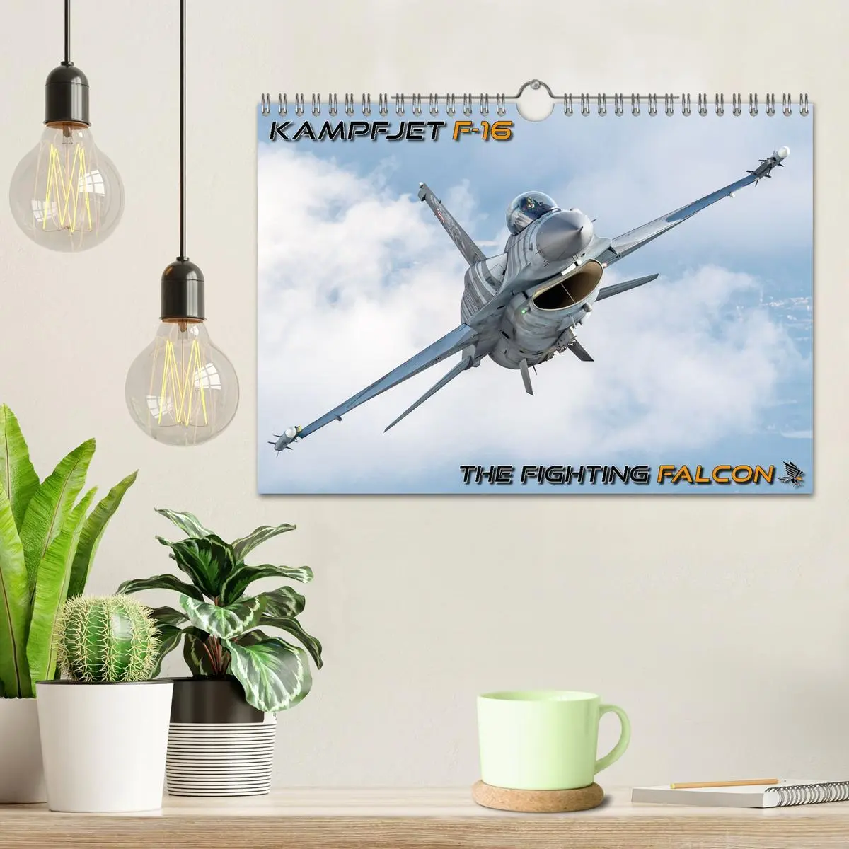 Bild: 9783457596821 | Kampfjet F-16 The Fighting Falcon (Wandkalender 2026 DIN A4 quer),...