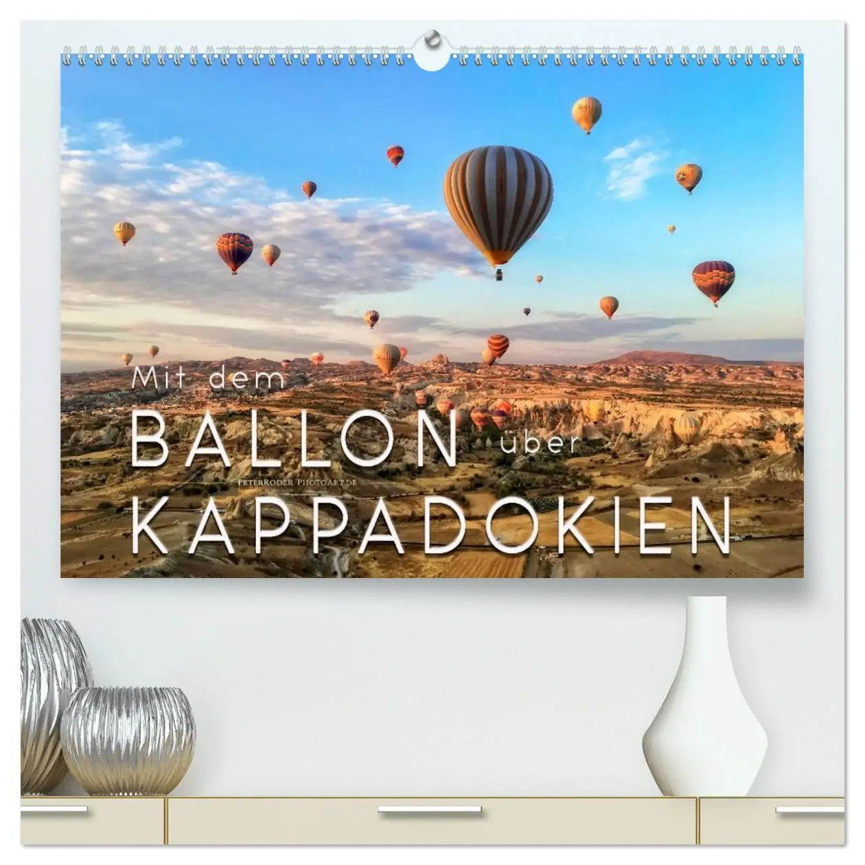 Cover: 9783457736821 | Mit dem Ballon über Kappadokien (hochwertiger Premium Wandkalender...