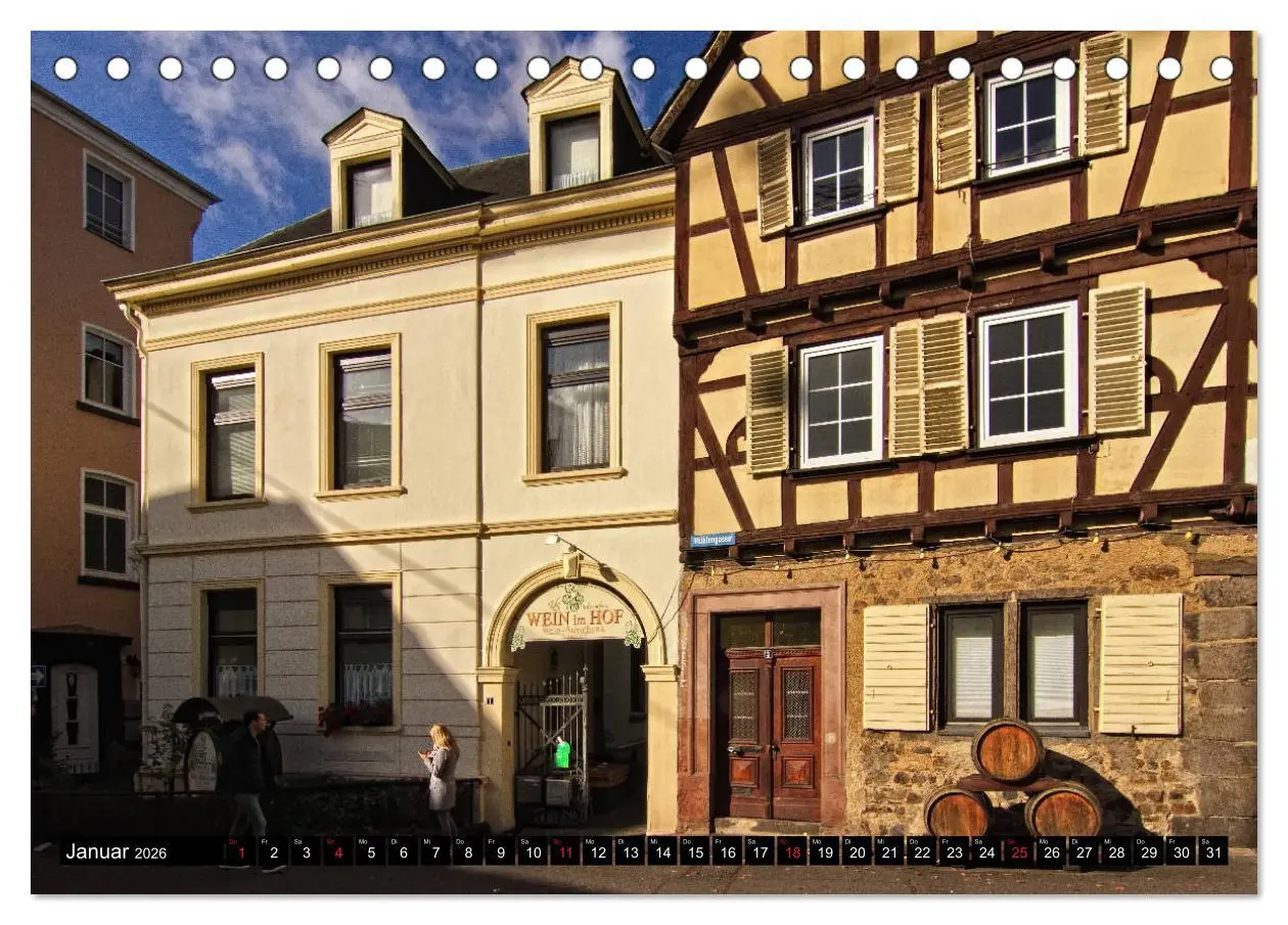 Bild: 9783457806821 | Stadtansichten, Linz am Rhein die bunte Stadt (Tischkalender 2026...