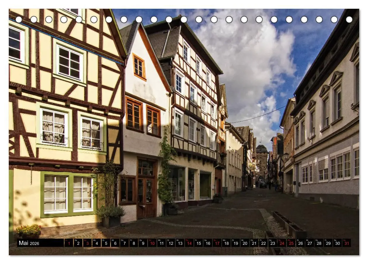 Bild: 9783457806821 | Stadtansichten, Linz am Rhein die bunte Stadt (Tischkalender 2026...
