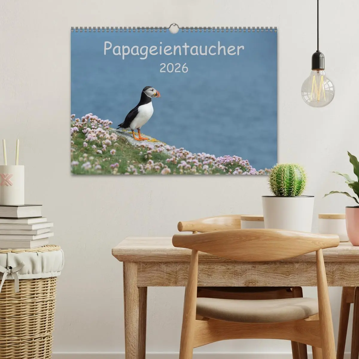 Bild: 9783516136821 | Papageientaucher 2026 (Wandkalender 2026 DIN A3 quer), CALVENDO...