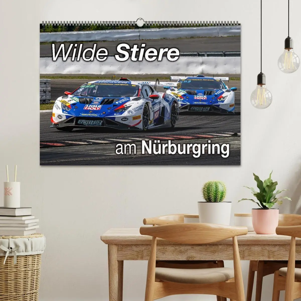 Bild: 9783516686821 | Wilde Stiere am Nürburgring (Wandkalender 2026 DIN A2 quer),...