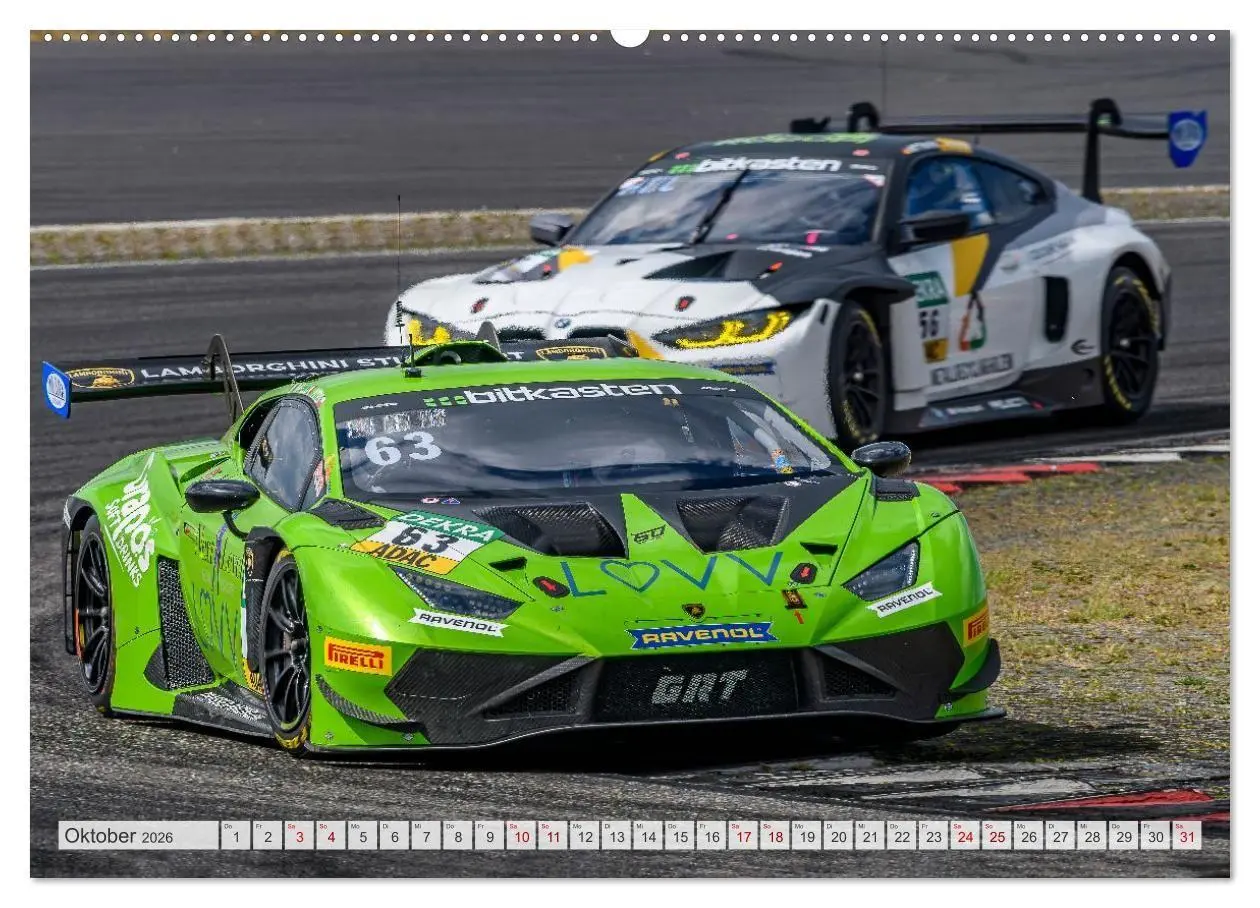 Bild: 9783516686821 | Wilde Stiere am Nürburgring (Wandkalender 2026 DIN A2 quer),...