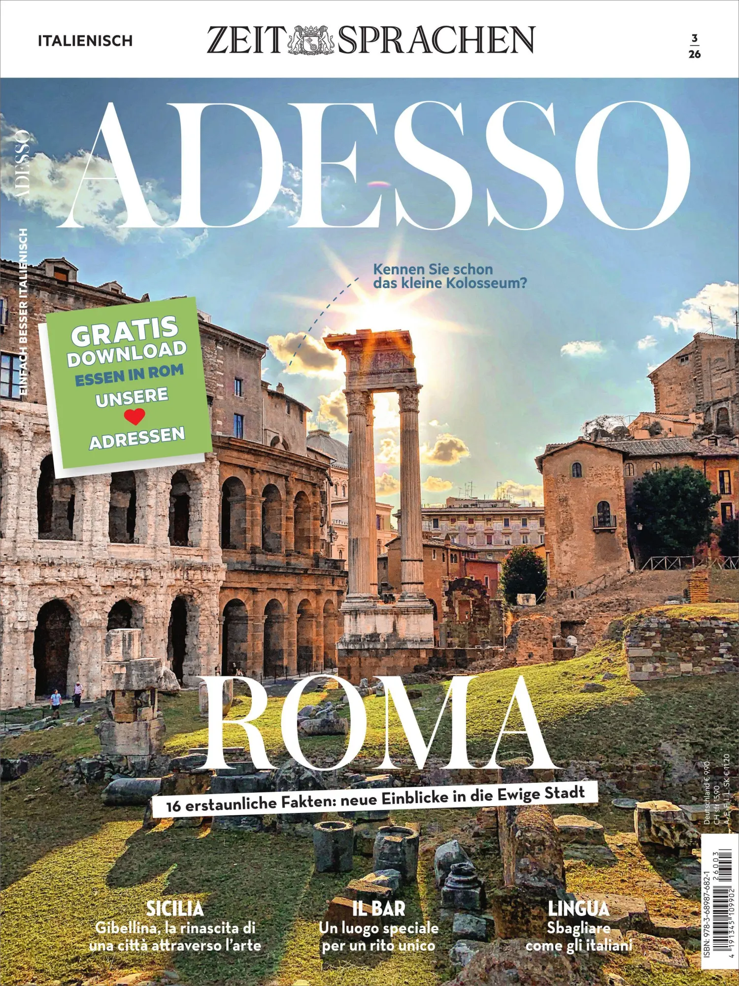 Cover: 9783689876821 | Adesso Magazin 3/26 | ZEIT SPRACHEN GmbH | Broschüre | 65 S. | Deutsch