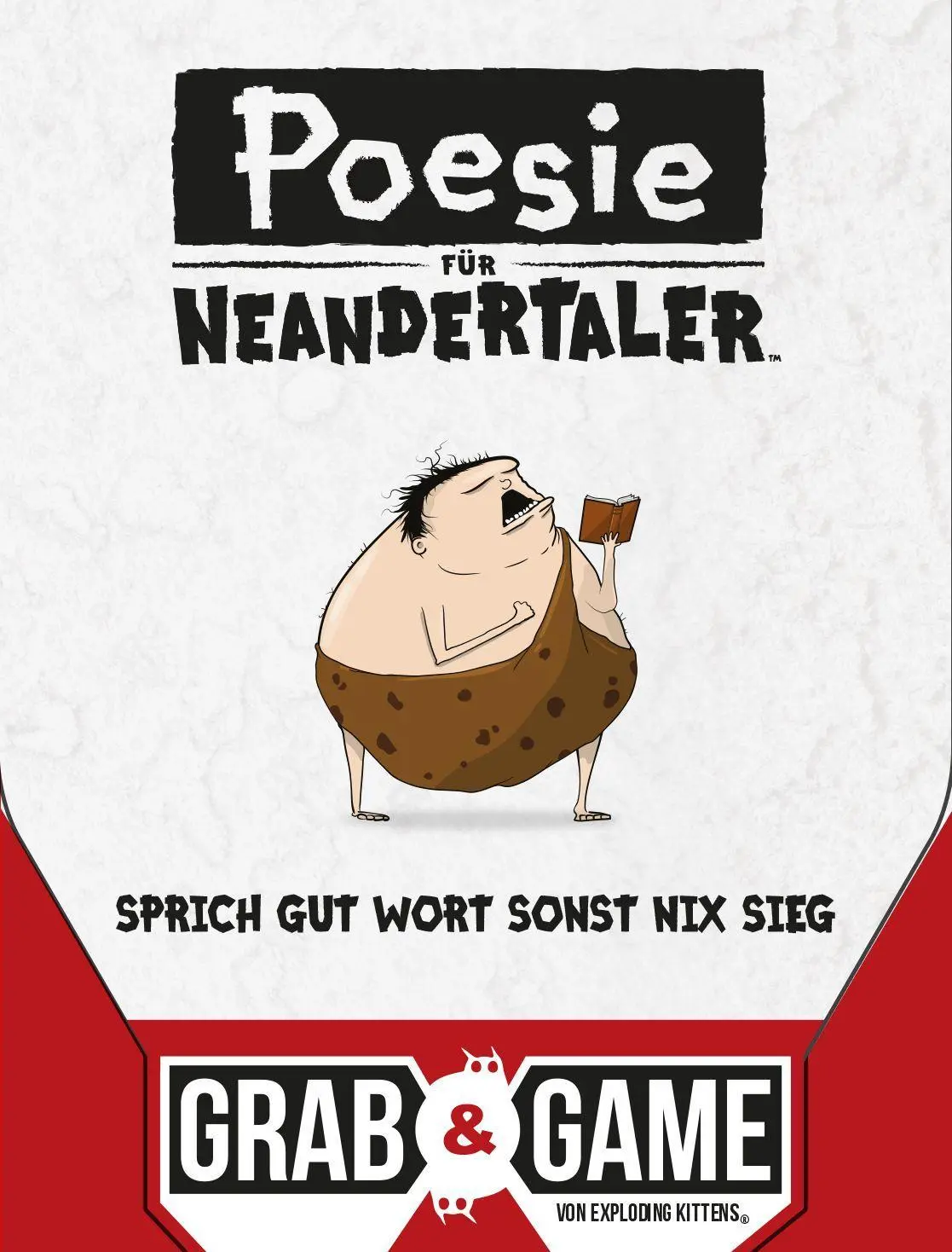Cover: 810083046921 | Poesie für Neandertaler: Grab &amp; Game | Francesca Slade (u. a.) | Spiel