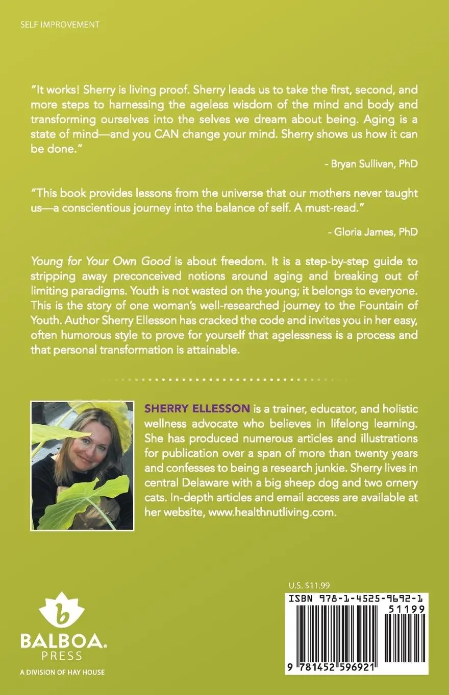 Rückseite: 9781452596921 | Young for Your Own Good | Sherry Ellesson | Taschenbuch | Englisch