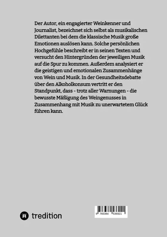 Rückseite: 9783384536921 | Mit einem Weinglas durch tönende Landschaften | Peter Hilgard | Buch
