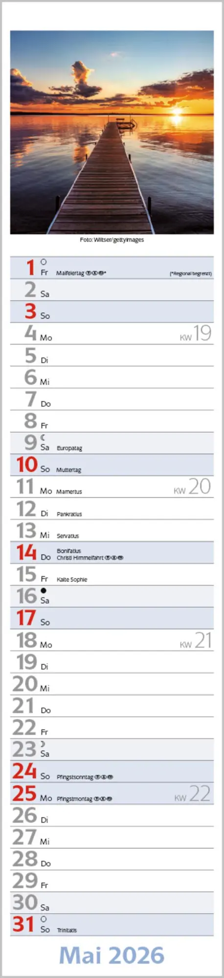 Bild: 9783731886921 | Augenblicke Langplaner 2026 | Langplaner | Verlag Korsch | Kalender