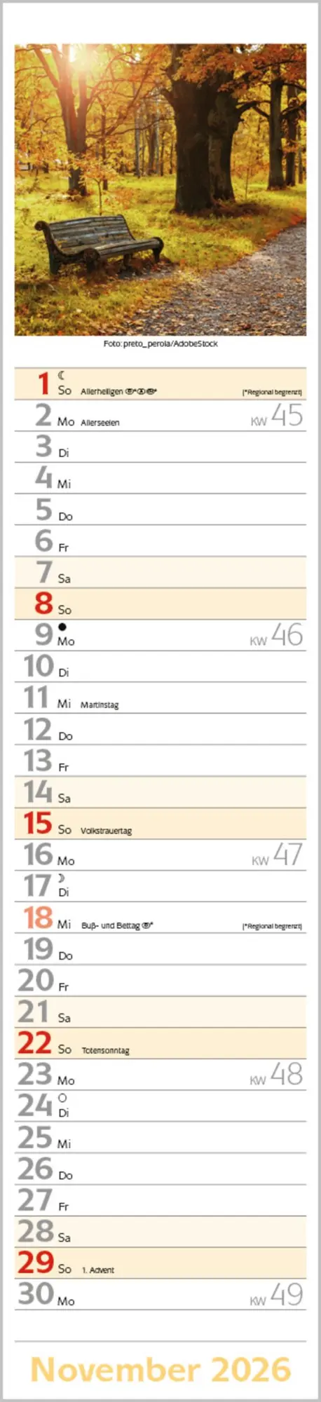 Bild: 9783731886921 | Augenblicke Langplaner 2026 | Langplaner | Verlag Korsch | Kalender