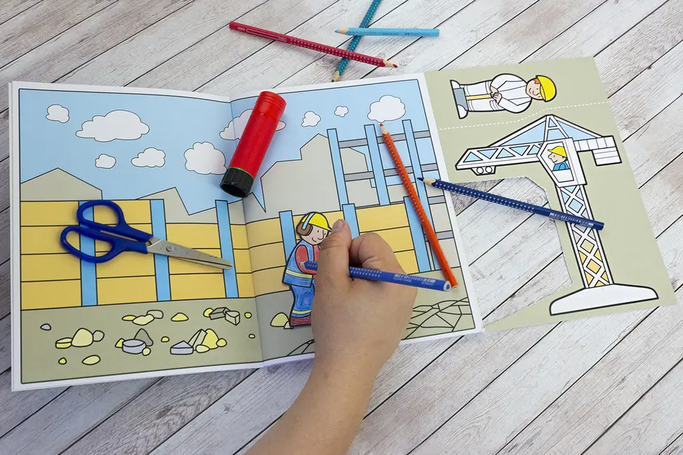 Bild: 9783785586921 | Wir basteln! - Baustelle | Beschäftigung für Kinder ab 3 Jahre | Buch