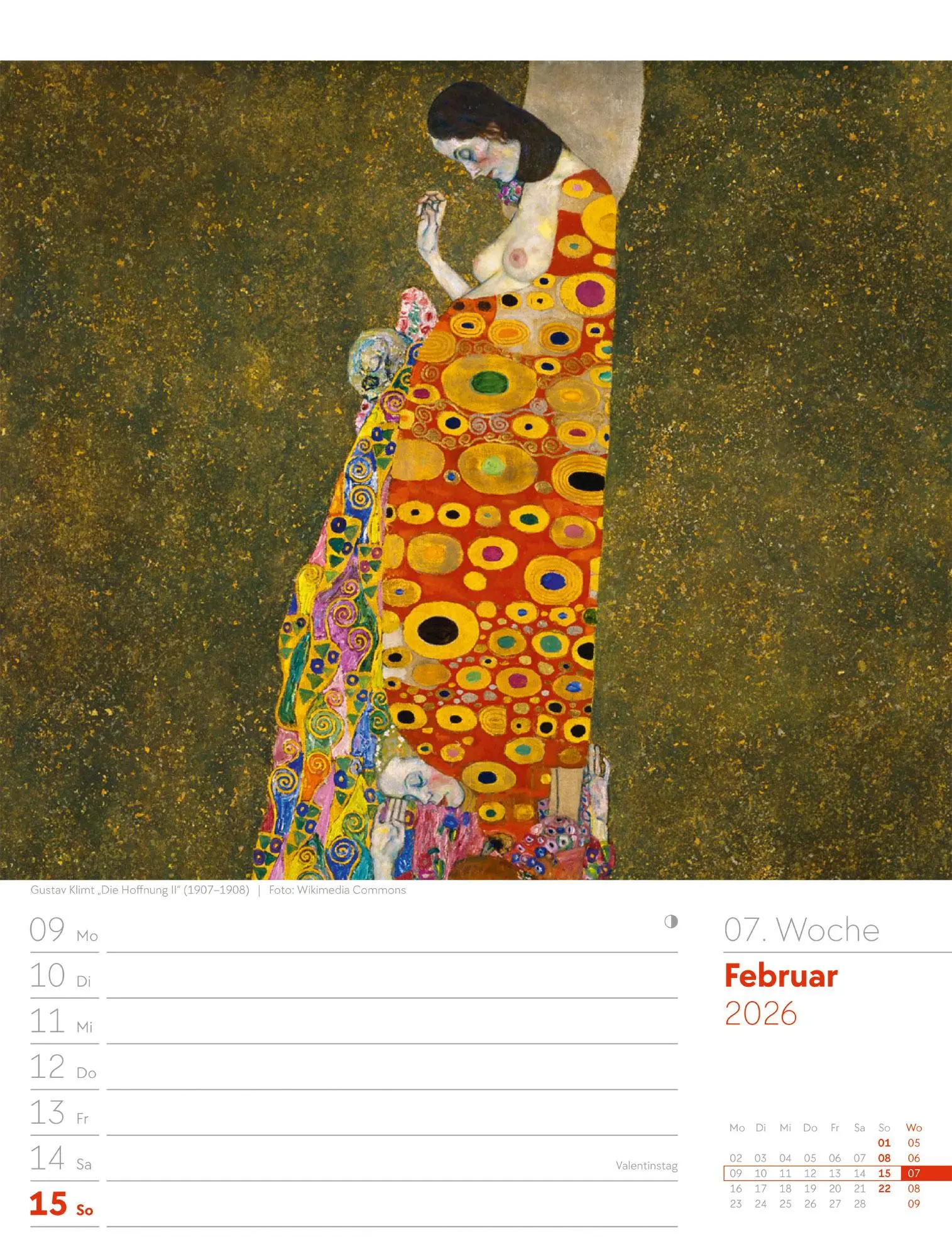 Bild: 9783838426921 | Kunstwelt - Impressionismus und Klassische Moderne - Wochenplaner...