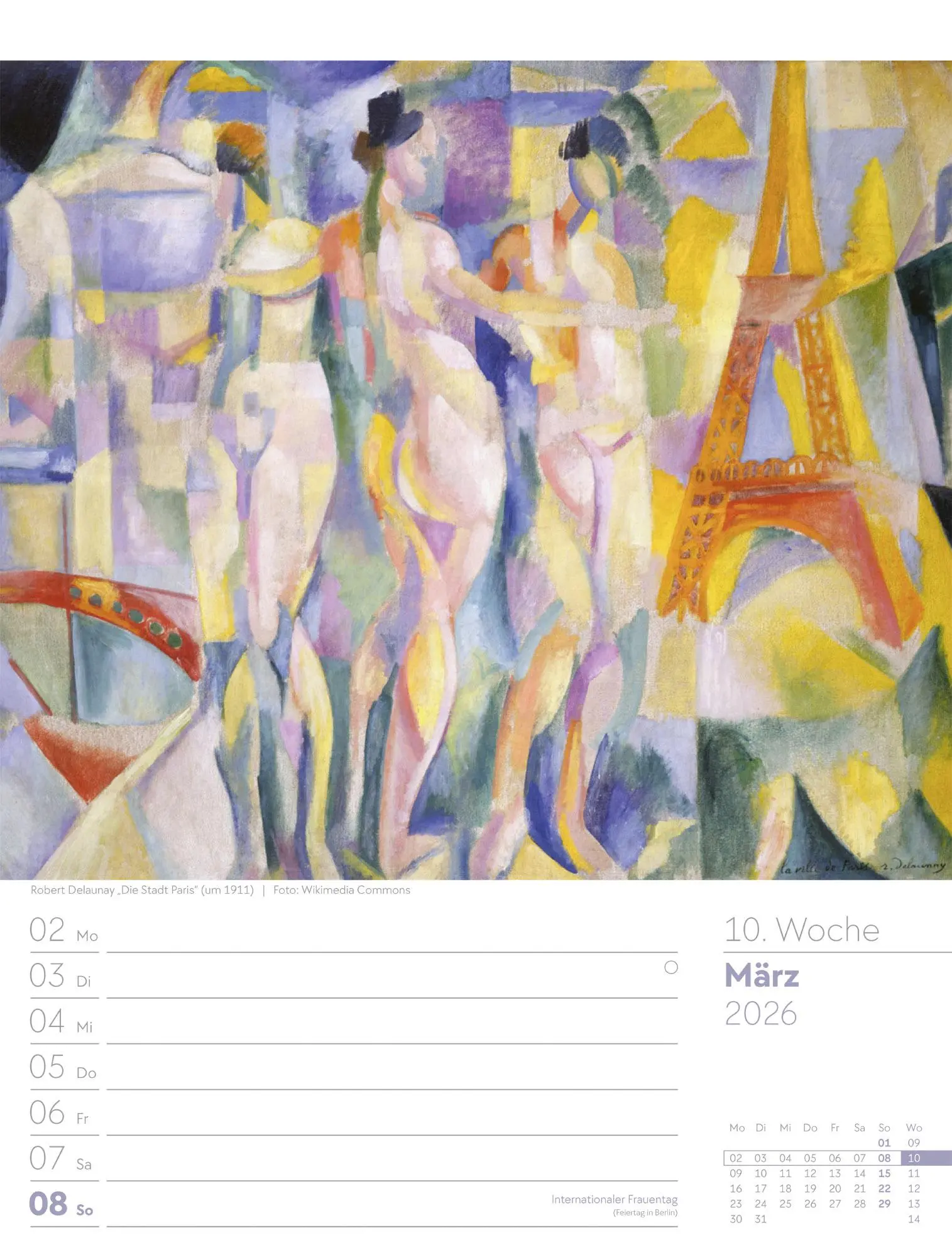 Bild: 9783838426921 | Kunstwelt - Impressionismus und Klassische Moderne - Wochenplaner...