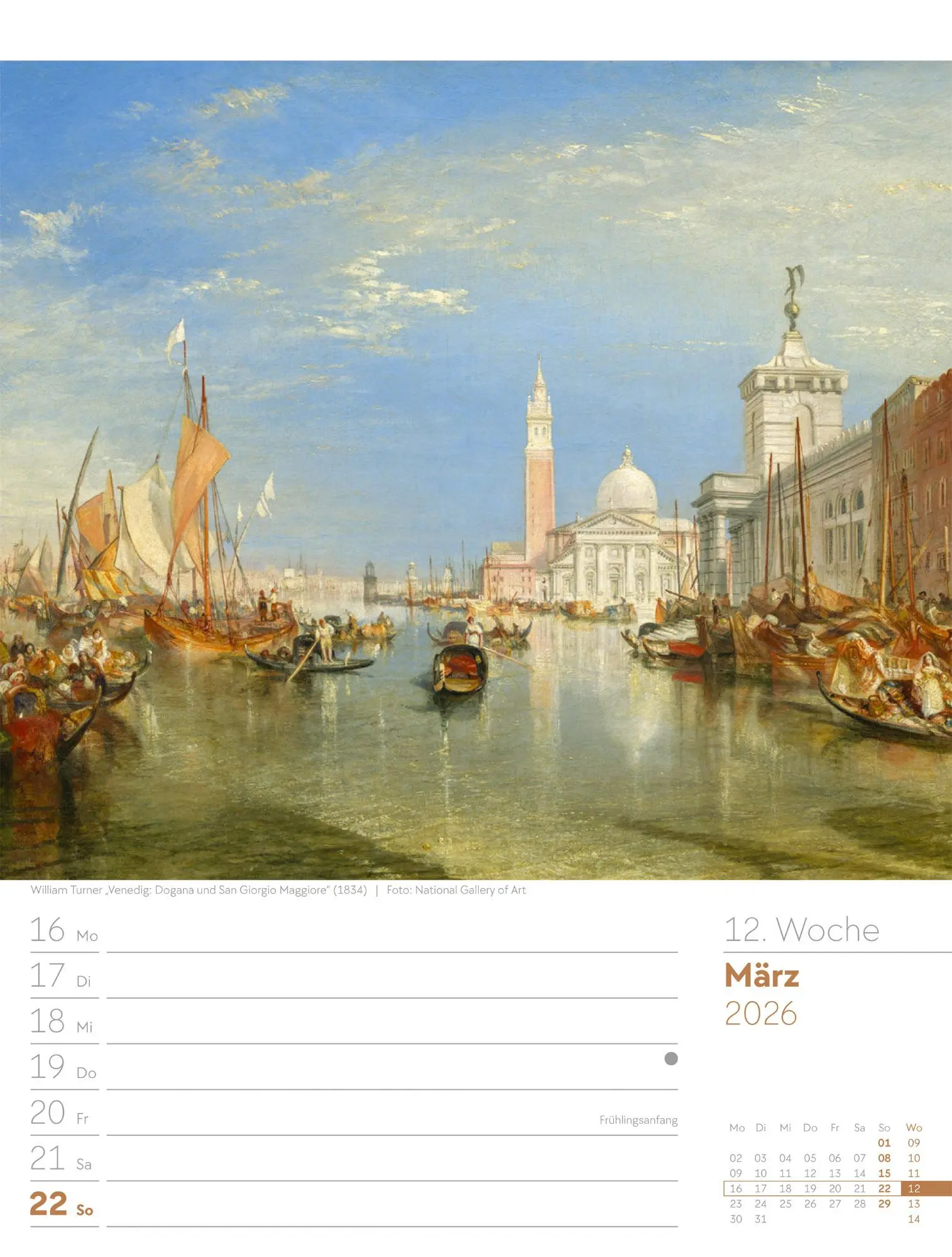 Bild: 9783838426921 | Kunstwelt - Impressionismus und Klassische Moderne - Wochenplaner...