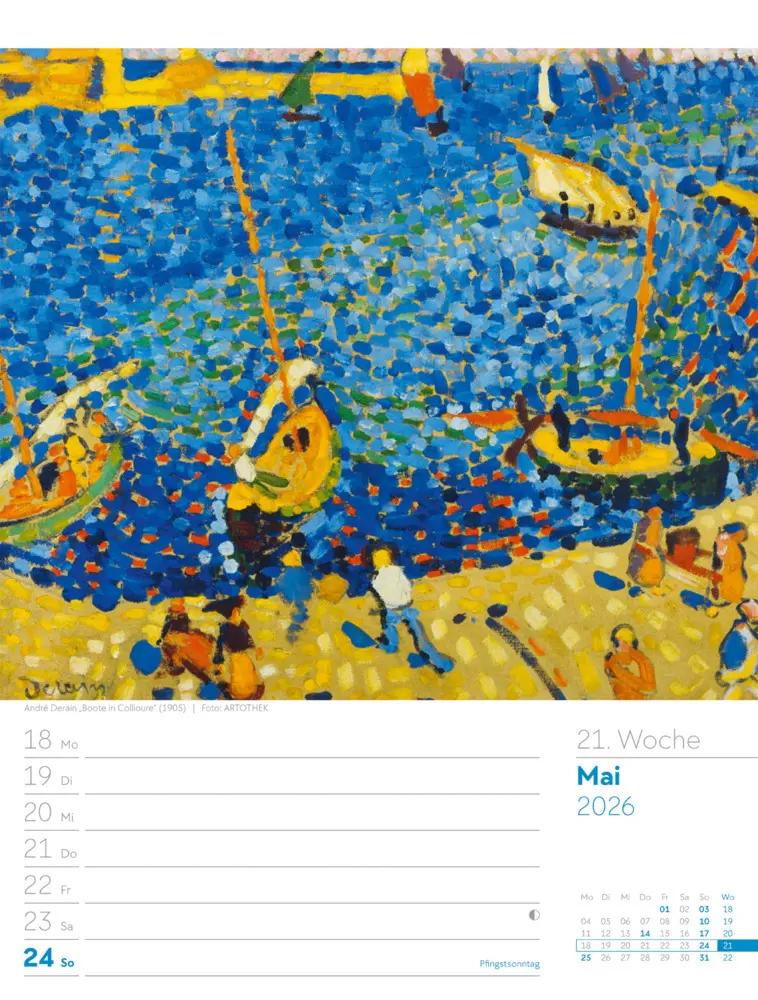 Bild: 9783838426921 | Kunstwelt Wochenplaner Kalender 2026 Impressionismus und Klassische...