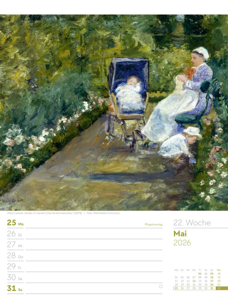 Bild: 9783838426921 | Kunstwelt Wochenplaner Kalender 2026 Impressionismus und Klassische...