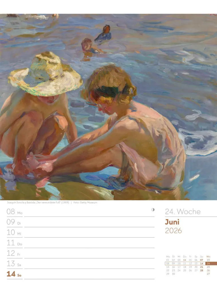 Bild: 9783838426921 | Kunstwelt Wochenplaner Kalender 2026 Impressionismus und Klassische...