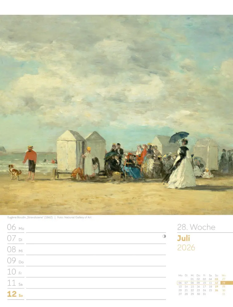 Bild: 9783838426921 | Kunstwelt Wochenplaner Kalender 2026 Impressionismus und Klassische...
