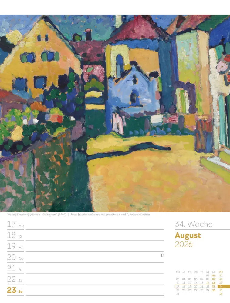 Bild: 9783838426921 | Kunstwelt Wochenplaner Kalender 2026 Impressionismus und Klassische...