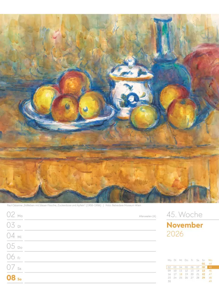 Bild: 9783838426921 | Kunstwelt Wochenplaner Kalender 2026 Impressionismus und Klassische...