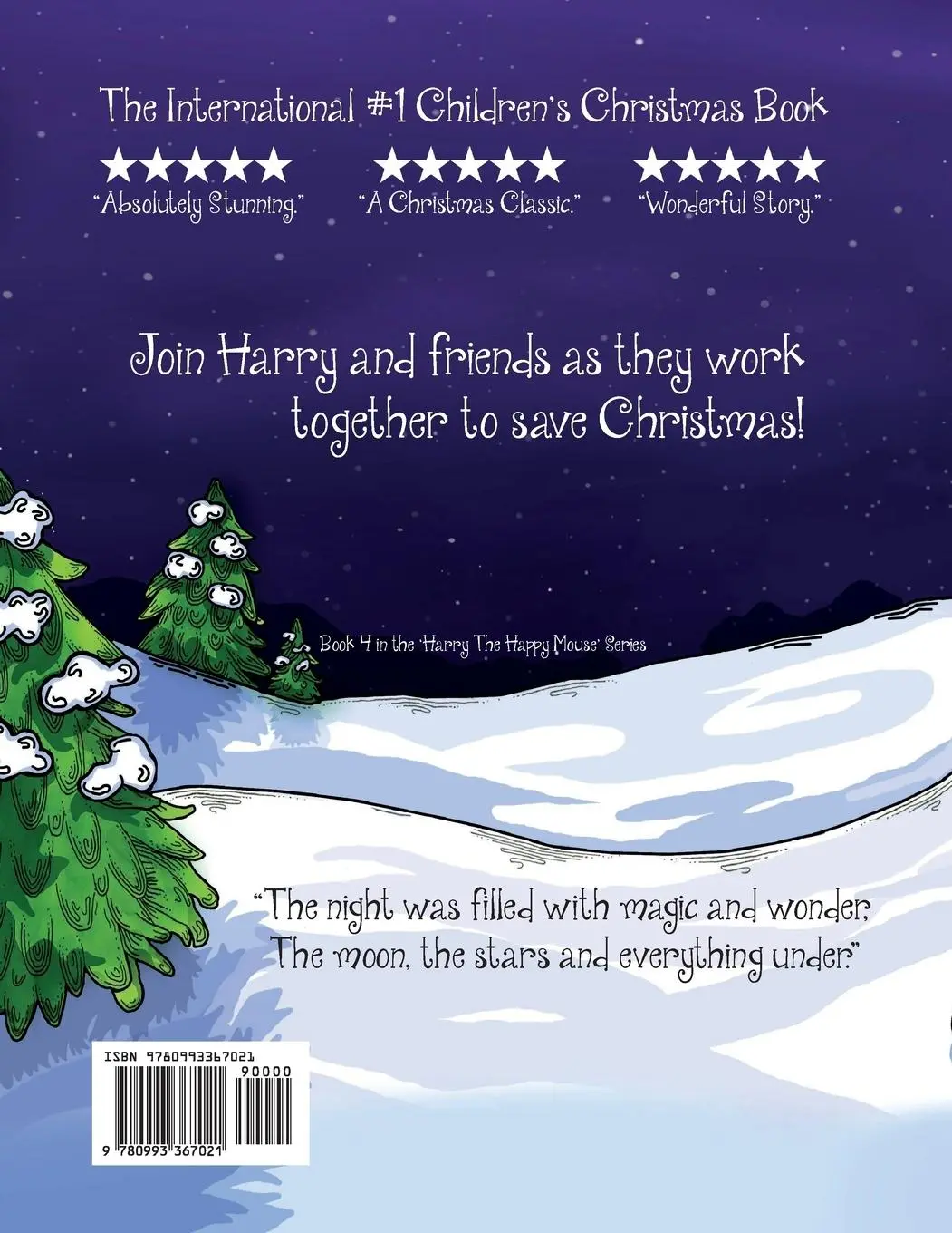 Rückseite: 9780993367021 | Harry The Christmas Mouse | N G K | Taschenbuch | Englisch | 2016