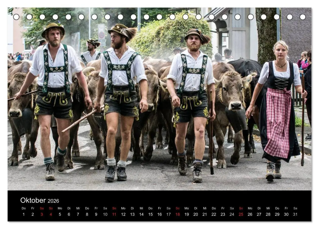 Bild: 9783516017021 | Allgäuer Impressionen (Tischkalender 2026 DIN A5 quer), CALVENDO...