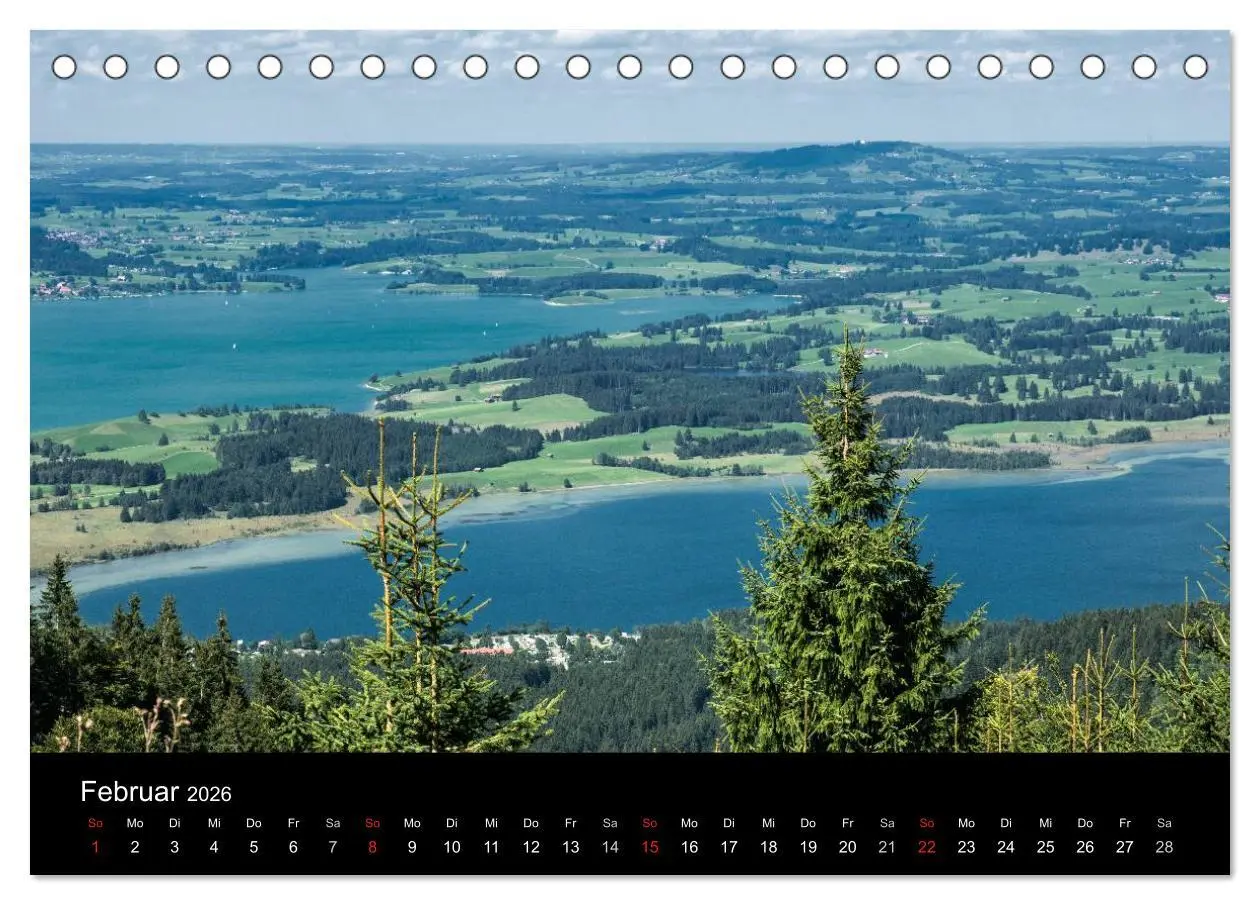 Bild: 9783516017021 | Allgäuer Impressionen (Tischkalender 2026 DIN A5 quer), CALVENDO...