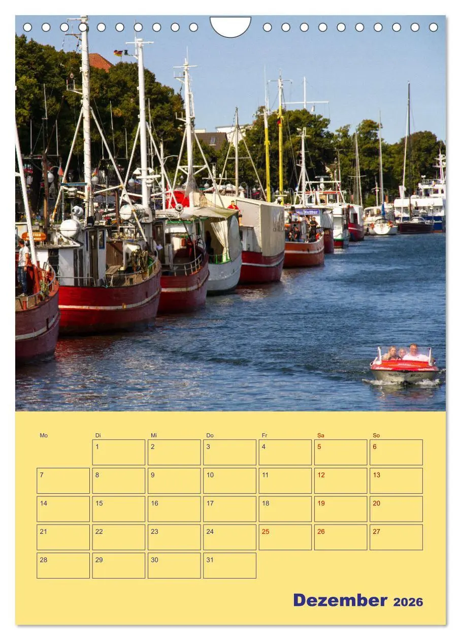 Bild: 9783516327021 | Sehnsuchtsort Warnemünde (Wandkalender 2026 DIN A4 hoch), CALVENDO...