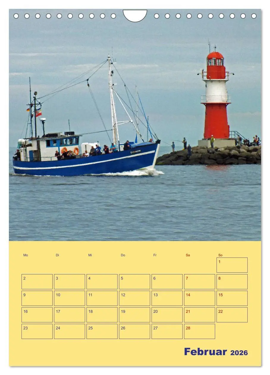 Bild: 9783516327021 | Sehnsuchtsort Warnemünde (Wandkalender 2026 DIN A4 hoch), CALVENDO...