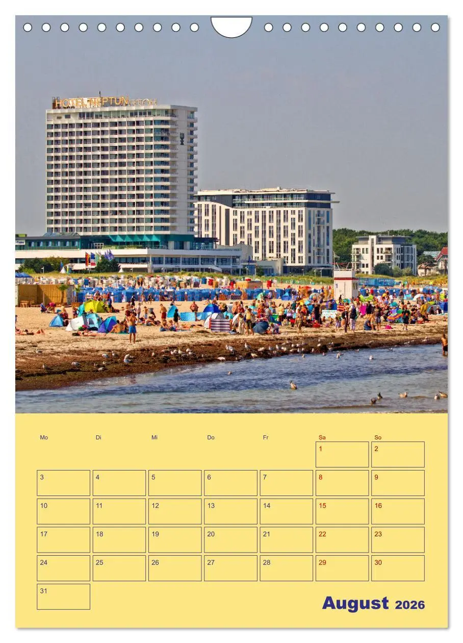 Bild: 9783516327021 | Sehnsuchtsort Warnemünde (Wandkalender 2026 DIN A4 hoch), CALVENDO...