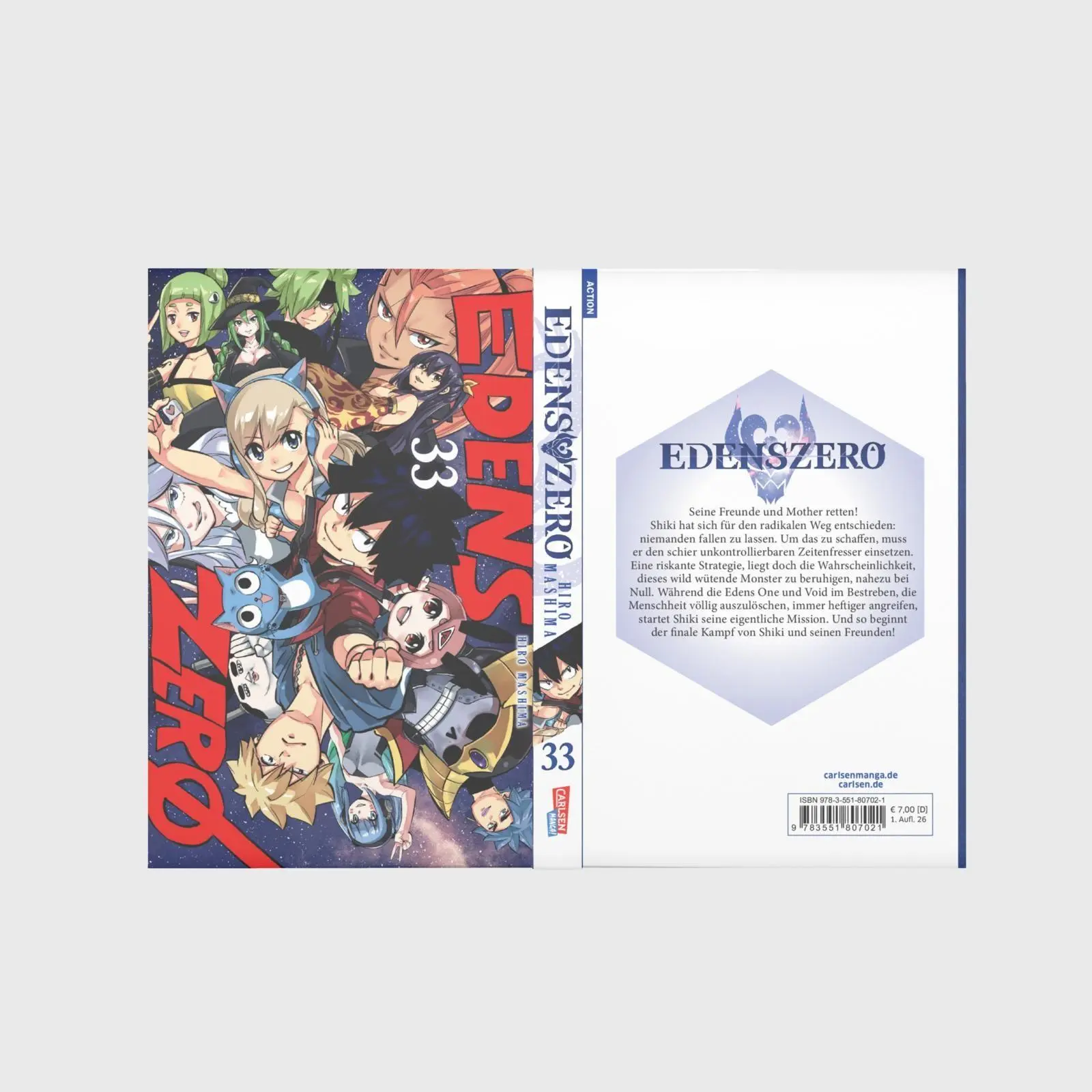 Bild: 9783551807021 | Edens Zero 33 | Hiro Mashima | Taschenbuch | Edens Zero | 208 S.