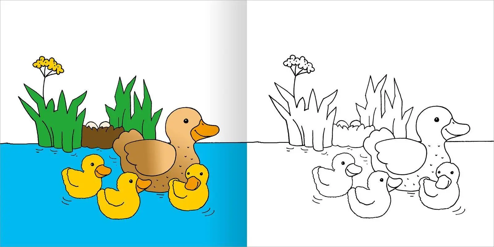 Bild: 9783845867021 | Mein erstes dickes Malbuch ab 2 - Frühling | Mit farbigen Vorlagen