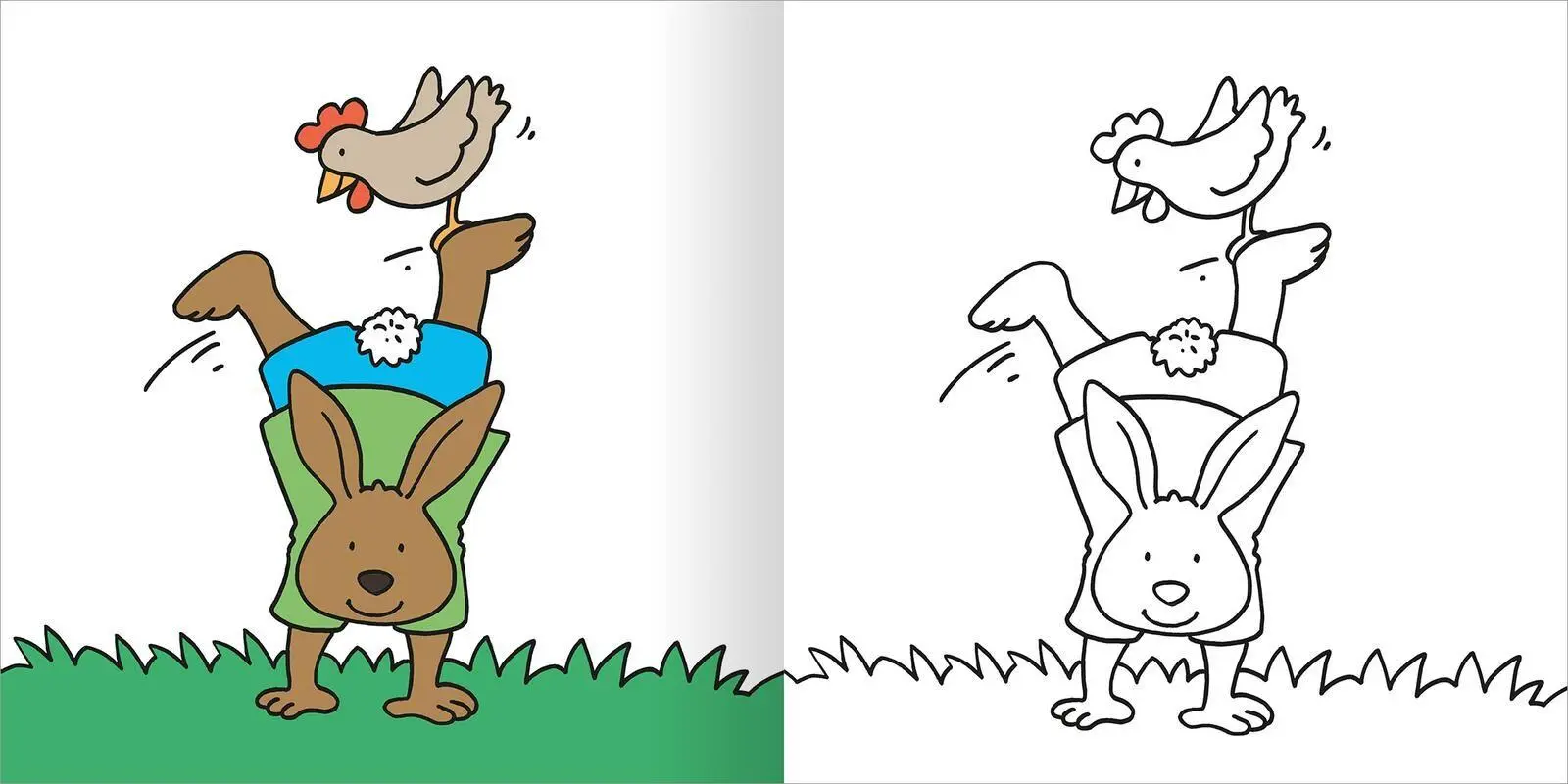 Bild: 9783845867021 | Mein erstes dickes Malbuch ab 2 - Frühling | Mit farbigen Vorlagen