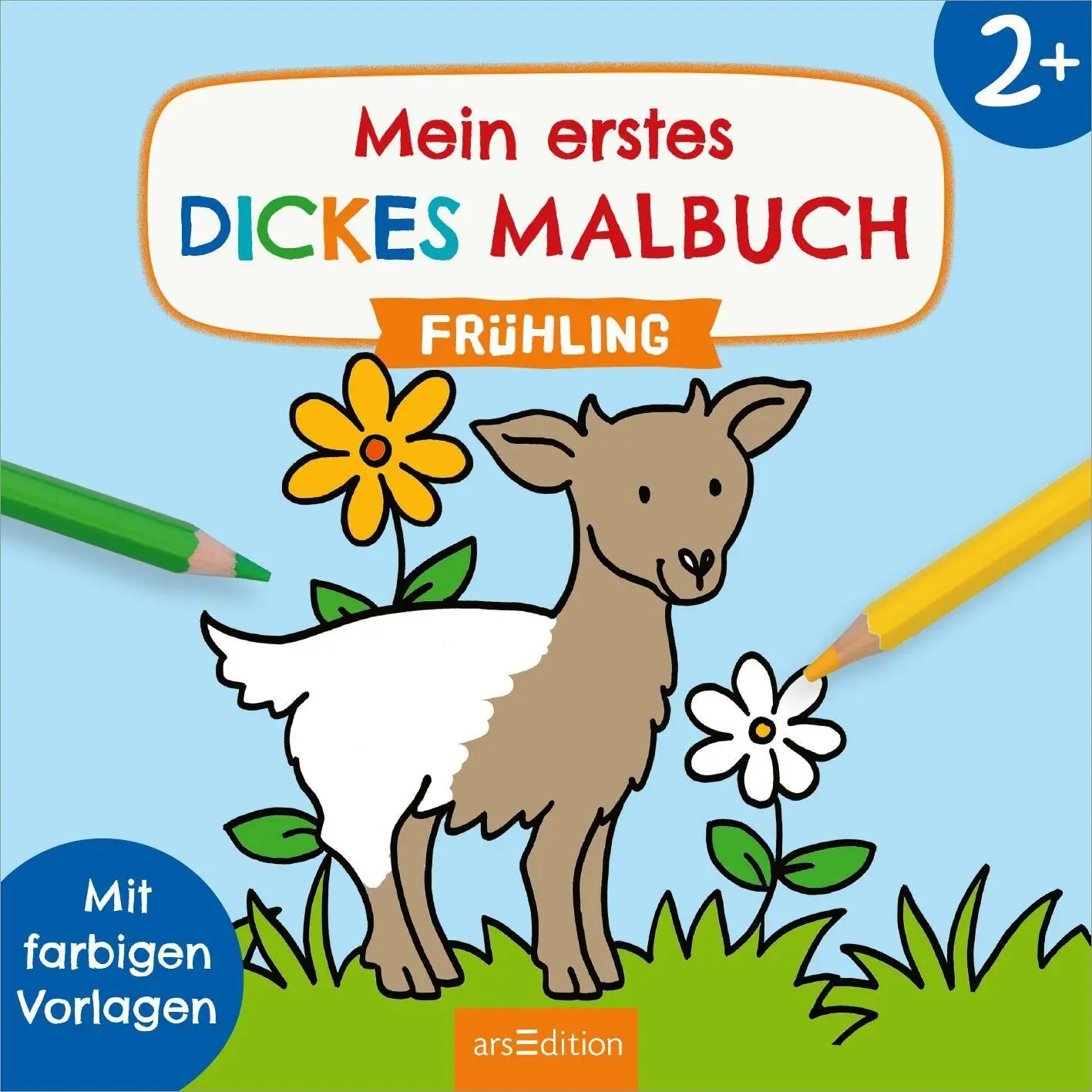 Bild: 9783845867021 | Mein erstes dickes Malbuch ab 2 - Frühling | Mit farbigen Vorlagen