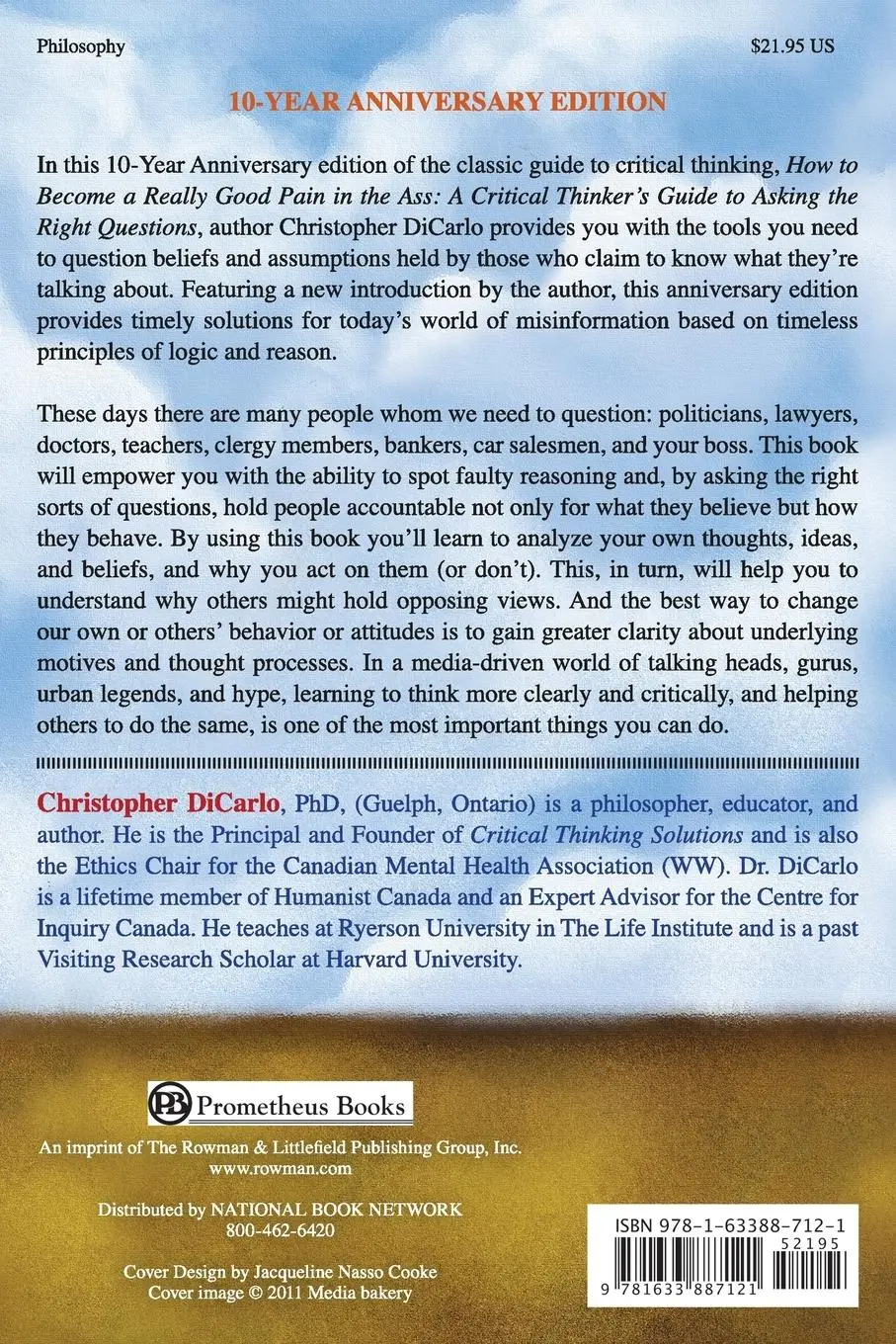 Rückseite: 9781633887121 | How to Become a Really Good Pain in the Ass | Christopher Dicarlo