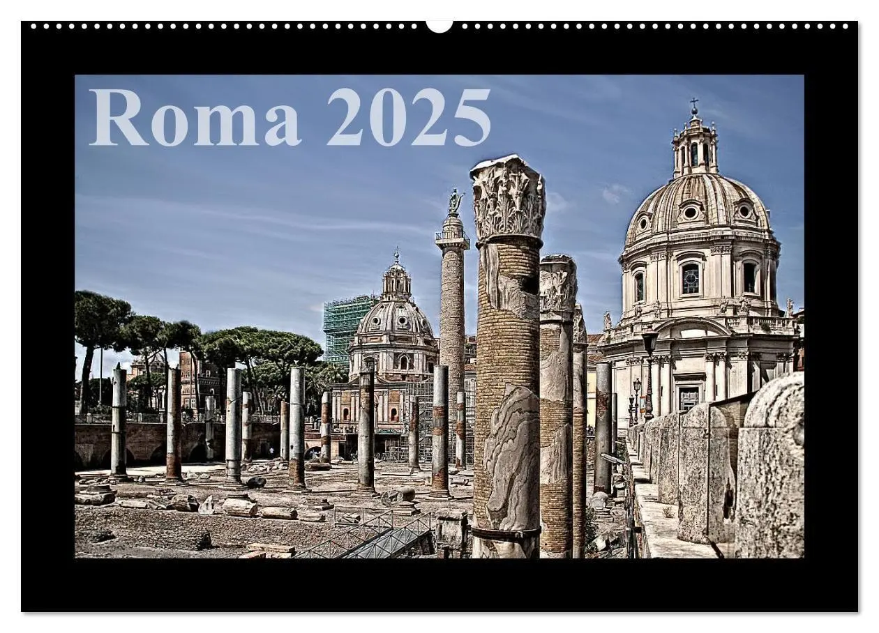 Cover: 9783435827121 | Roma (Wandkalender 2025 DIN A2 quer), CALVENDO Monatskalender | 2025