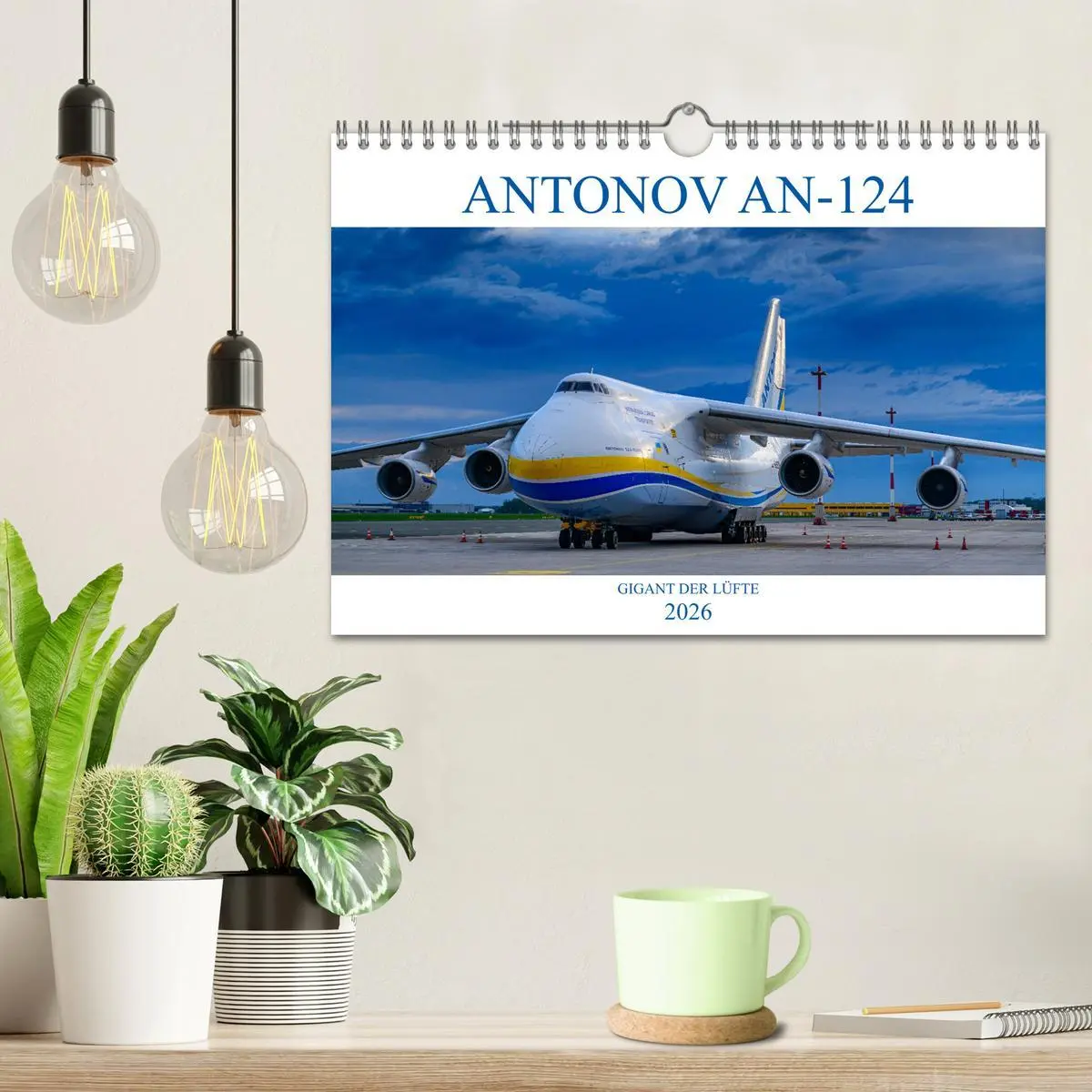 Bild: 9783457607121 | ANTONOV 124 (Wandkalender 2026 DIN A4 quer), CALVENDO Monatskalender