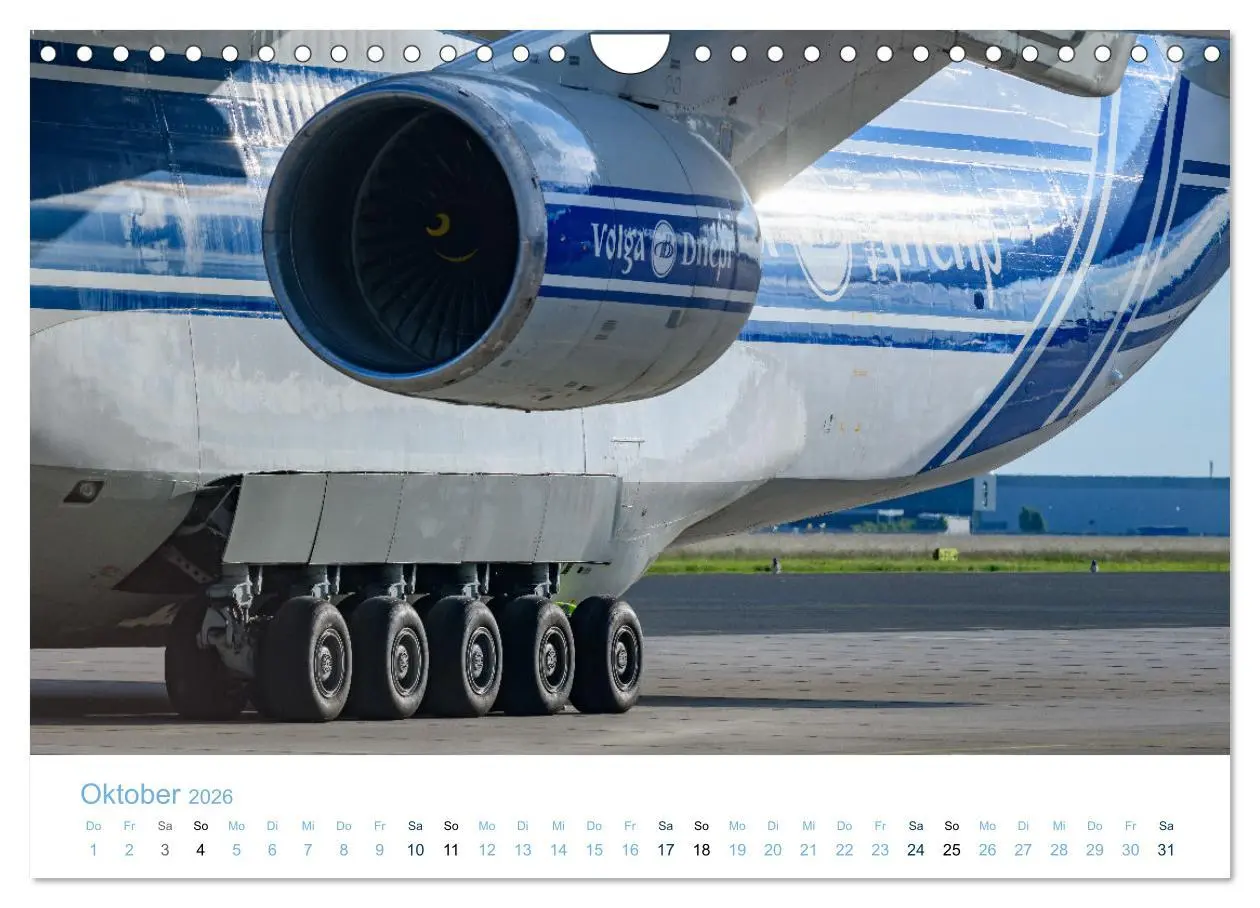 Bild: 9783457607121 | ANTONOV 124 (Wandkalender 2026 DIN A4 quer), CALVENDO Monatskalender